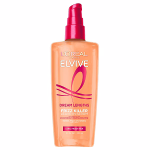 L'Oreal Paris Elvive Dream Lengths Frizz Killer Serum Leave-In, 3.4 fl. oz.